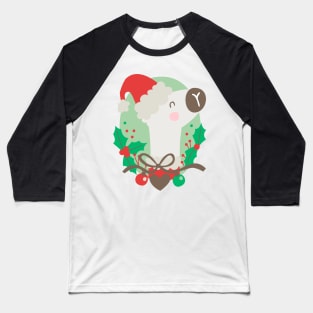 Christmas llama Baseball T-Shirt